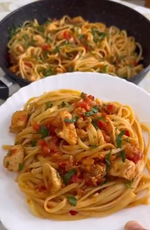 Как приготовить аппетитную пасту с курицей: пошаговый рецепт