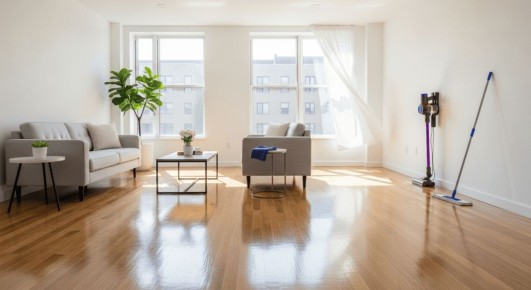 После ремонта квартира заиграла свежестью: простая и практичная уборка
