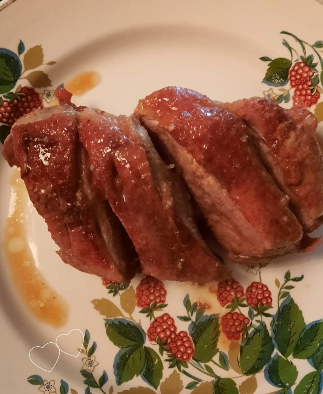 Утиные грудки в остром апельсиновом маринаде