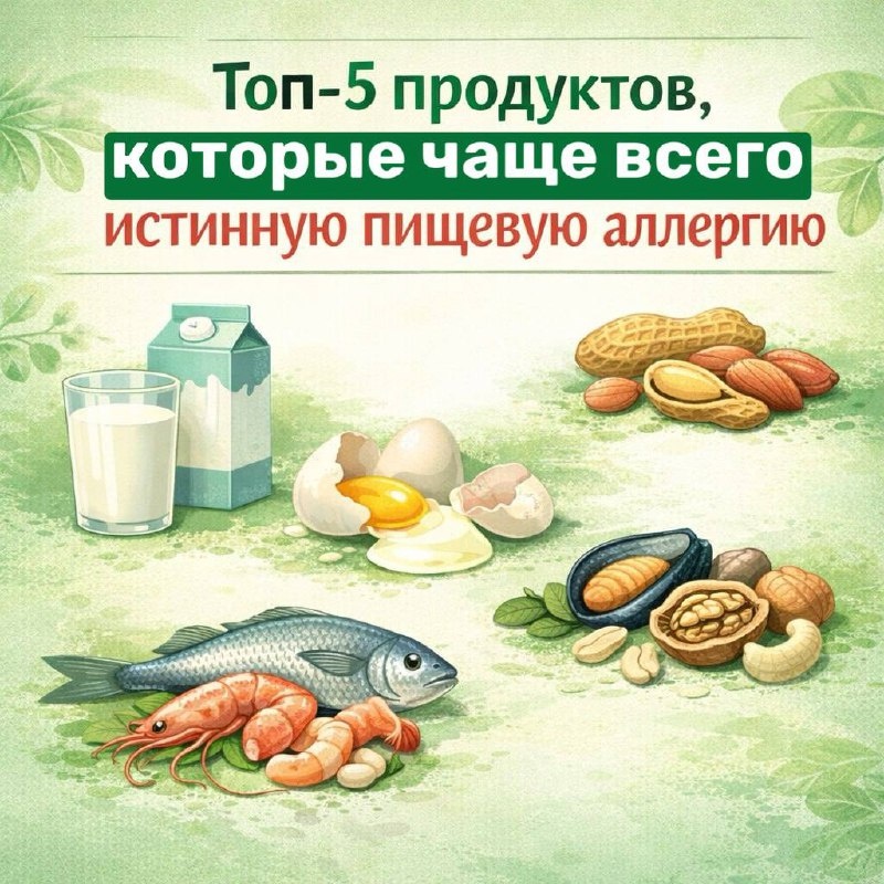 Основные продукты, вызывающие пищевую аллергию: что стоит знать