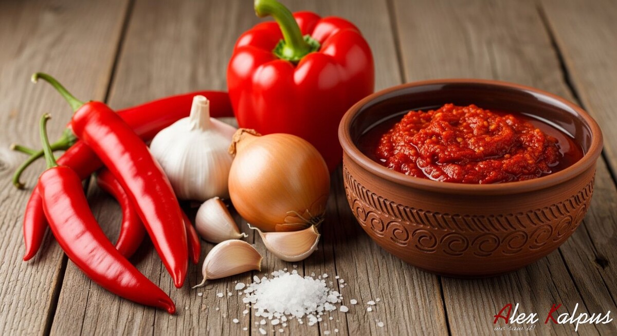 Грузинский деревенский соус: как сделать острое наслаждение из перца