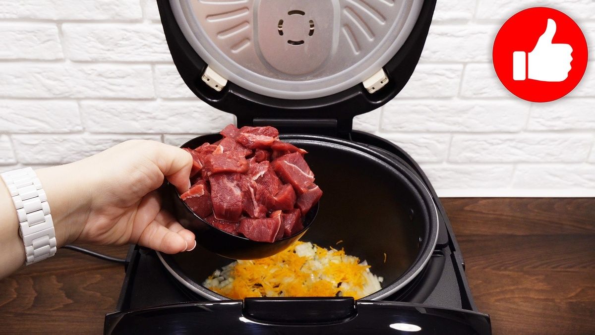 Нежная гречка с говядиной в мультиварке для уютного ужина