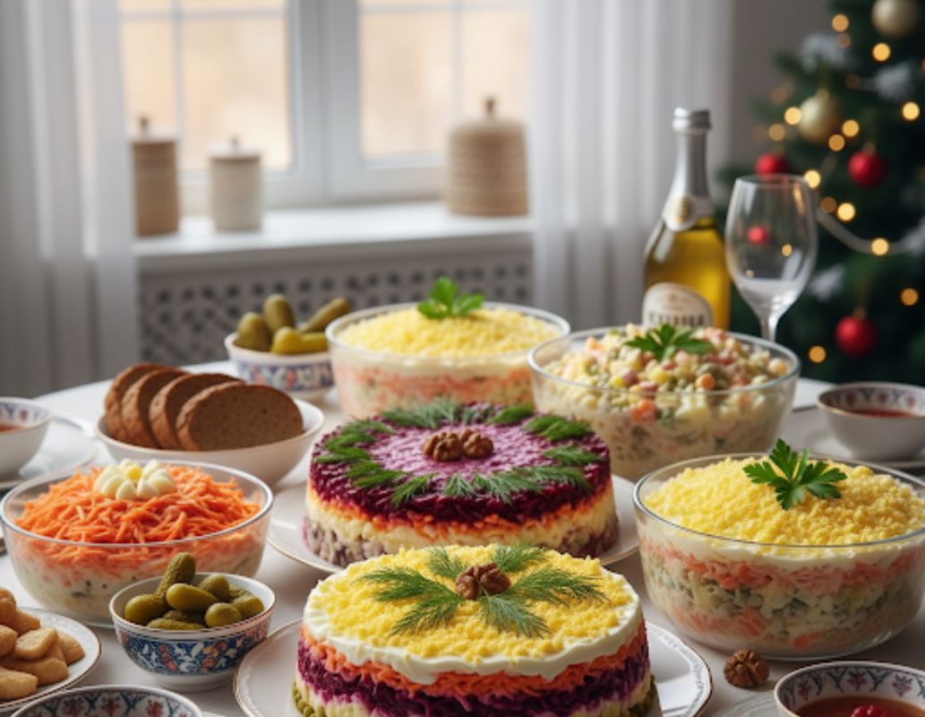 Майонезные салаты: от просто еды до культурного символа СССР