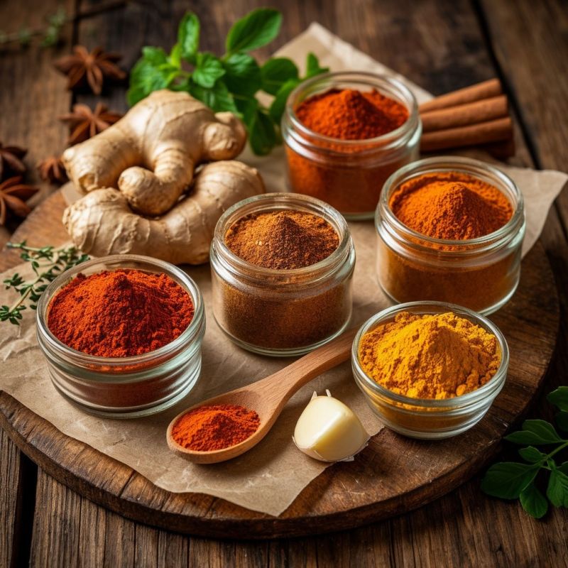 Секреты здорового питания: 5 невероятных специй для вашей кухни