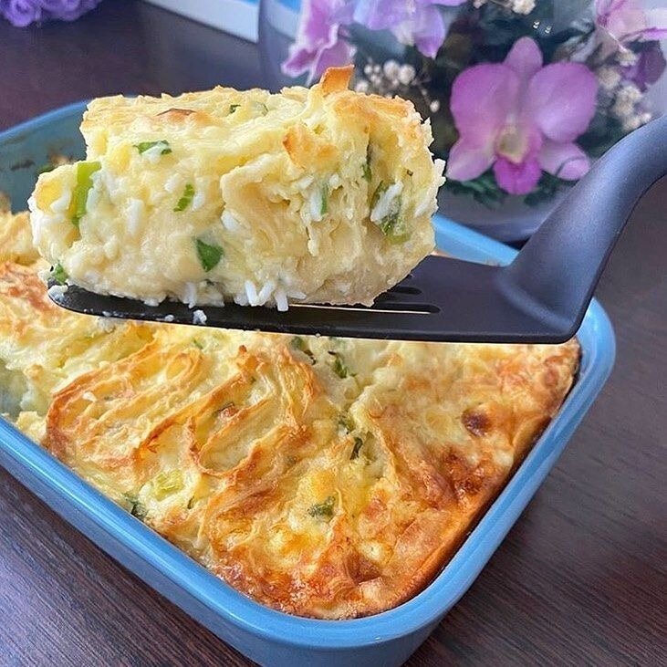 Как легко приготовить пирог с сыром и яйцом