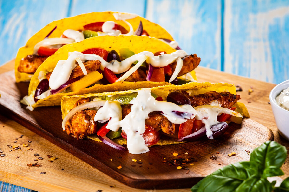 Тако с индейкой: оригинальный фаст-фуд для вашего стола