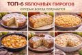 Шесть яблочных пирогов, которые всегда удаются: простые рецепты для домашней выпечки