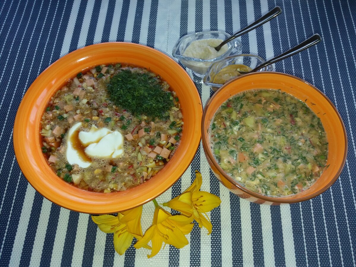 Окрошка на квасе: как приготовить освежающий летний суп по семейному рецепту