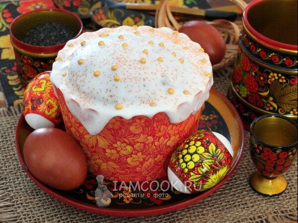 Как выбрать идеальную белую глазурь для кулича