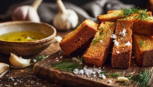 Идеальные гренки: как приготовить уютное блюдо с разными вкусами