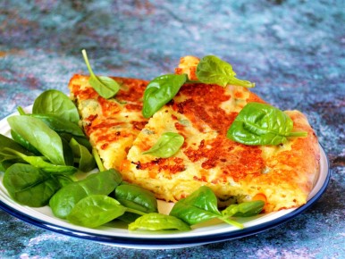 Лепешки с сыром и овощами: просто, быстро и очень вкусно!