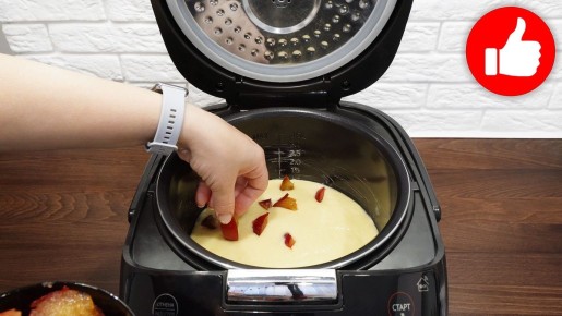 Летний манник со сливами в мультиварке: идеальная выпечка для чая