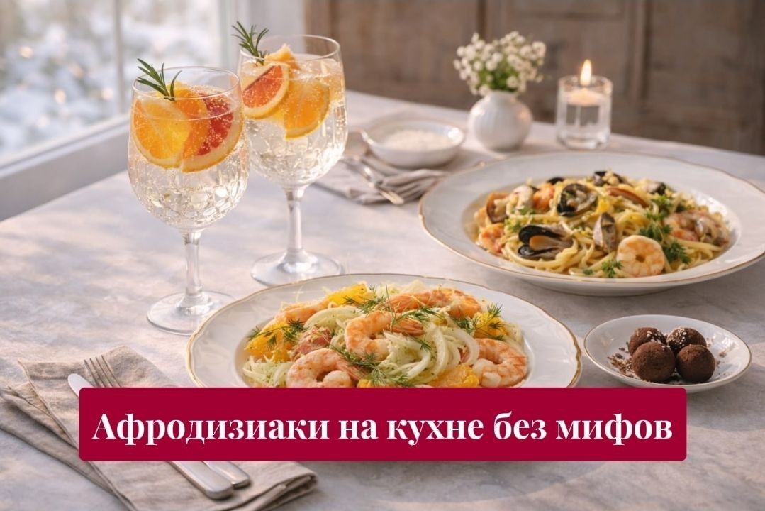 Афродизиаки на кухне: создаем вечер с атмосферой