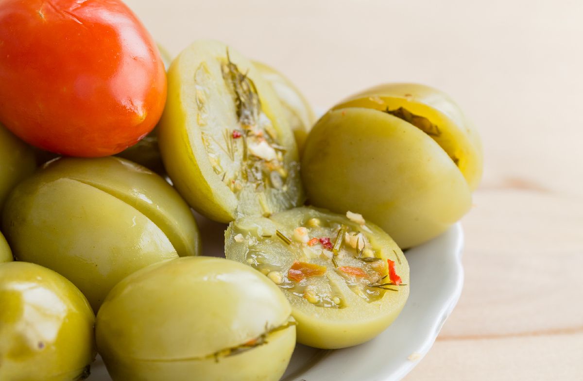 Квашеные зеленые помидоры: авангарда вкуса с нотами традиционного кимчи